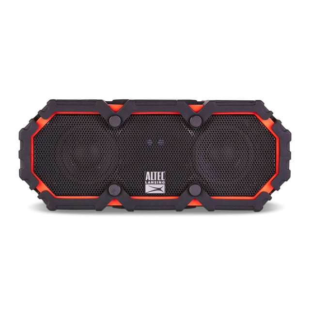 Altec Lansing LifeJacket 2 - Altavoz Bluetooth resistente al agua, altavoz portátil flotante para viajes y uso al aire libre, graves profundos y sonido fuerte, tiempo de reproducción de 30 horas