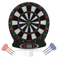 thumbnail image 1 of Professional Electronic Hanging Dartboard - LCD Scoring Indicator - 6pcs Darts, 1 of 23