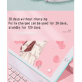 thumbnail image 2 of Universal wireless bluetooth keyboard for phablet phones, candy ultra-thin three-system universal keyboard and mouse set Mint green, 2 of 6