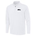 thumbnail image 2 of Men's Antigua  White Seattle Seahawks Reprocess Quarter-Zip Top, 2 of 4