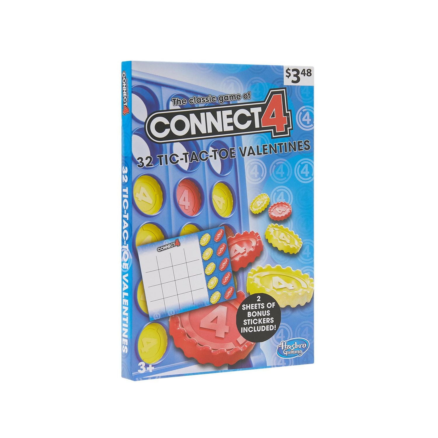 Connect 4 Valentine's Day Cards, 32 Count, Classroom Exchange Cards