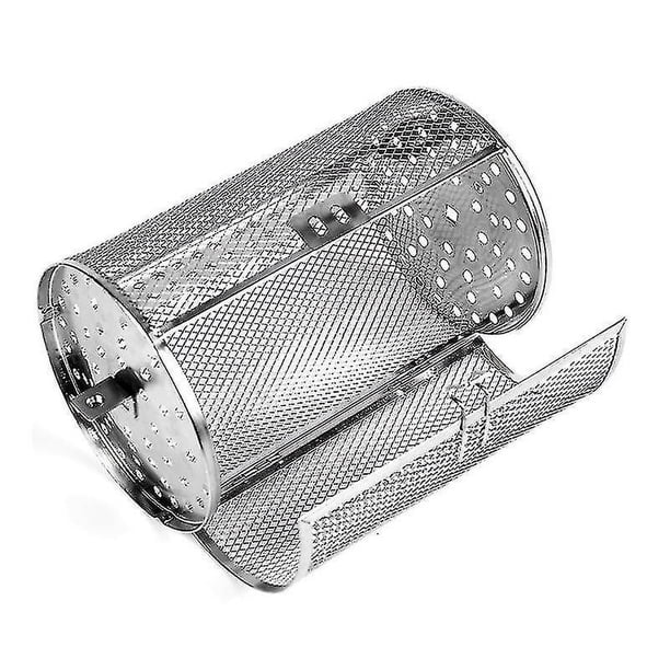Cesta para asador LIUXGMXG Asador Giratorio de Acero Inoxidable 360 Grados