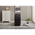 thumbnail image 4 of Kingway Furniture Kolar Faux Leather Yoga Relaxing Chaise in Brown, 4 of 5