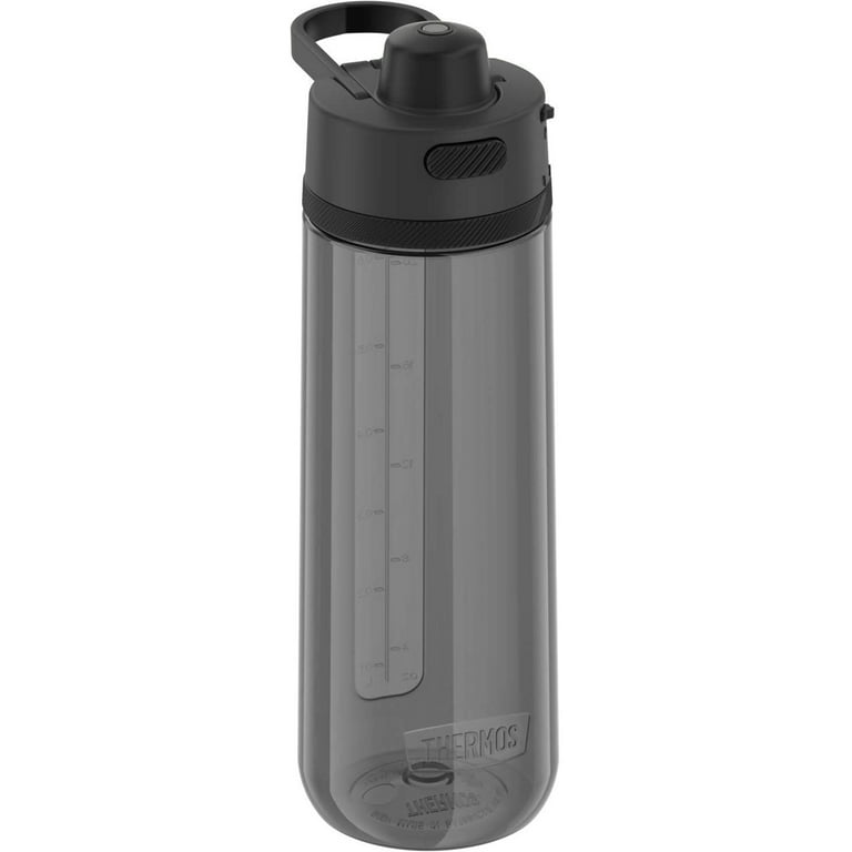 Thermos 24-Ounce Guardian Vacuum-Insulated Hard Plastic Hydration Bottle  Sleet White (TP4329CL6)