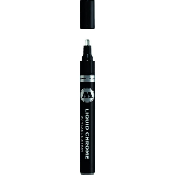 Marcador Molotow Liquid Chrome 4 Mm Plata 1 Pieza