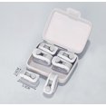 thumbnail image 2 of Juego de 6 soportes para edredón de seguridad NQ, sin agujas, blanco, 2 of 3