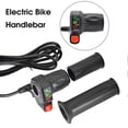 thumbnail image 2 of 36/48V Electric Bike Throttle with Switch Power Display Self-locking Mountain Bike Speed Control Handle Bar Bike Accessories, 2 of 5