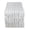 Silver, variant on Fennco Styles Brushed Metallic Foil Collection Glamorous Faux Fur Home DÃ©cor