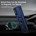 thumbnail image 3 of for Moto G 5G 2024 Case with Camera Lens Cover HD Screen Protector, 10 FT Military Grade Drop Protection, Magnetic Ring Holder Kickstand Protective Phone Case, Navy Blue, 3 of 7
