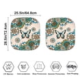 thumbnail image 4 of Bulopur Butterfly Boho Mandara Car Windshield Sunshade Blocks Heat Car Sun Shade Windshield Foldable and Durable Car Window Shades 2 Pack Window Sun Blocker for Most Cars, 4 of 6