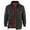 Black, variant on Mens Winter Coat Casual Zip up Canvas Quilted Flannel Lined Jacket for Warmth and Comfort in Outdoor Daily Wear Mens Jackets Casual Stylish Brown L
