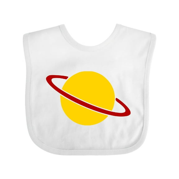Inktastic Cute Saturn Boys or Girls Baby Bib