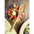 thumbnail image 2 of RSVP International Olive Wood Slotted Spoon, 12" | Rustic, Natural Authentic Italian Olive Wood | Classic Style for Kitchens, Tables, & More | Functional for Stirring Sauces, Pasta, & More, 2 of 5