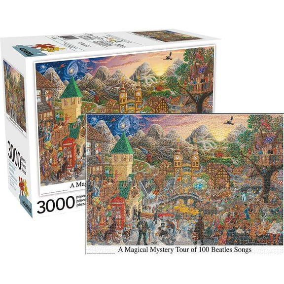 Aquarius Magical Mystery Tour 3000 Piece Jigsaw Puzzle