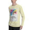 thumbnail image 7 of USPEED Personalized Tee Custom Long Sleeve Shirts for Men Design Your Own Image Text Photo Front/Back Print, 7 of 7
