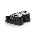 thumbnail image 4 of Lavaport Newborn Baby Girls Bowknot Shoes PU Leather Buckle First Walkers, 4 of 4