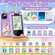 thumbnail image 2 of Teléfono inteligente WINWEND para niños con pantalla táctil HD con cámara dual, color morado, 2 of 7