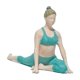 thumbnail image 2 of Figura de chica de yoga a escala 1/64, pintada a mano, miniatura de resina 1114, 2 of 9