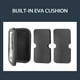 thumbnail image 3 of Xihbxyly Soporte para Teléfono de Motocicleta, Funda Impermeable de 360° para Manillar, Diseño a Prueba de Golpes, Pantalla Táctil Sensible, Protección Contra La Lluvia y Los Baches, Material Abs Lig, 3 of 7
