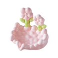 thumbnail image 2 of Jabonera Porta Jabonera Accesorios en Forma de Flor, Suave Autodrenante, Lindo Flor rosa, 2 of 9