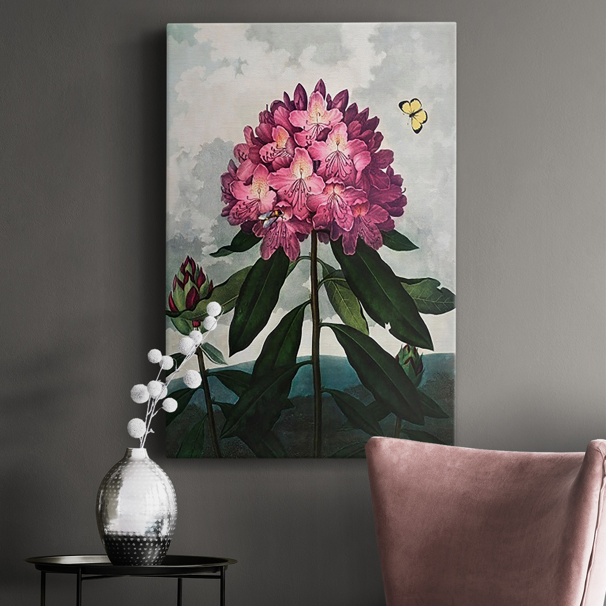 Temple of Flora X Premium Gallery Wrapped Canvas - Ready to Hang