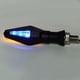 thumbnail image 4 of Hlyjoon 2Pcs Moto Luz de se?al de giro 12LED Moto bicolor Lámpara indicadora de giro Moto Advertencia Luz intermitente de dirección para Scooter ATV Vehículo todoterreno Amonsee No, 4 of 6