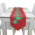 thumbnail image 5 of EREHome Merry Christmas Balls Table Runner 13x70 Inches Red Table Top Decoration, 5 of 5