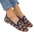 thumbnail image 2 of YOUYEDIAN Loafers for Women Halloween Casual Versatile Round Toe Flats Fashion Pumpkin Print Slip On Comfortable Dressy Shoes, 2 of 5