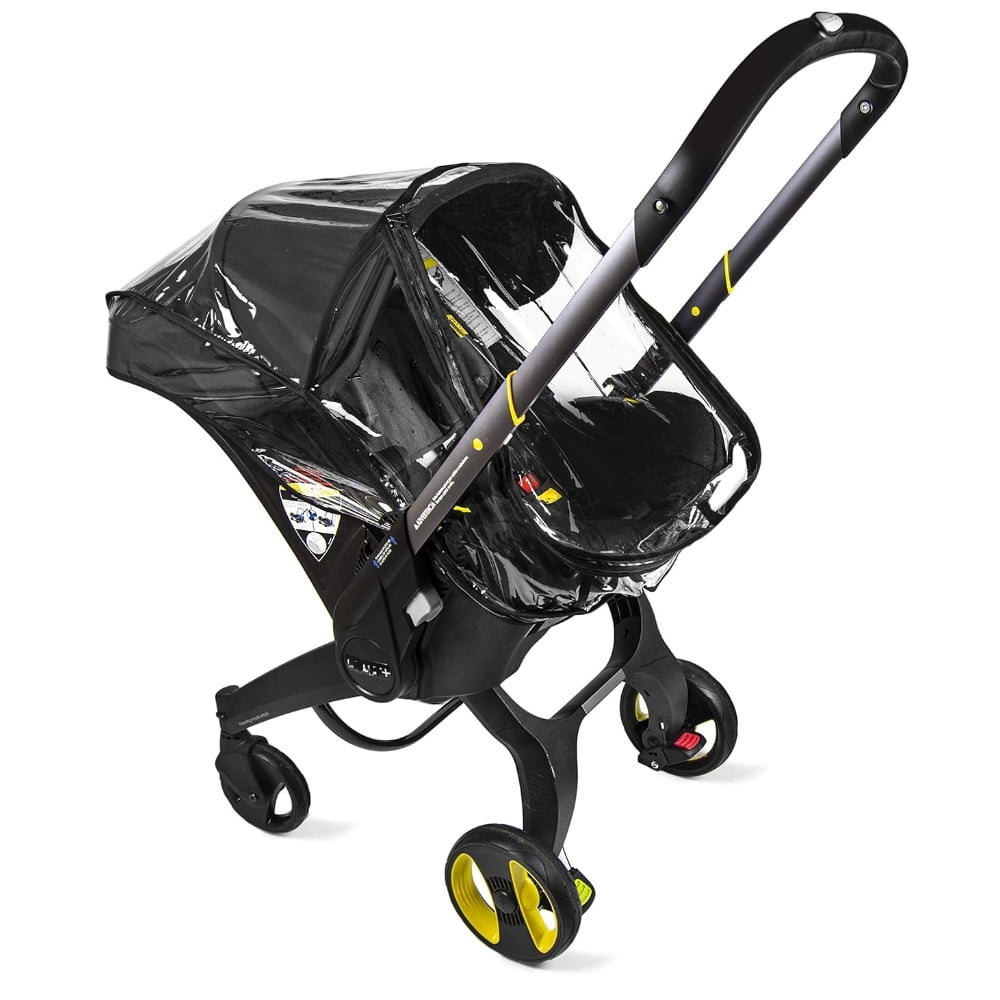 Stroller Raincoat Thickened Transparent PVC Vision Rain cover For Doona & FooFoo Baby Stroller 3 in 1 Baby Stroller Accessories