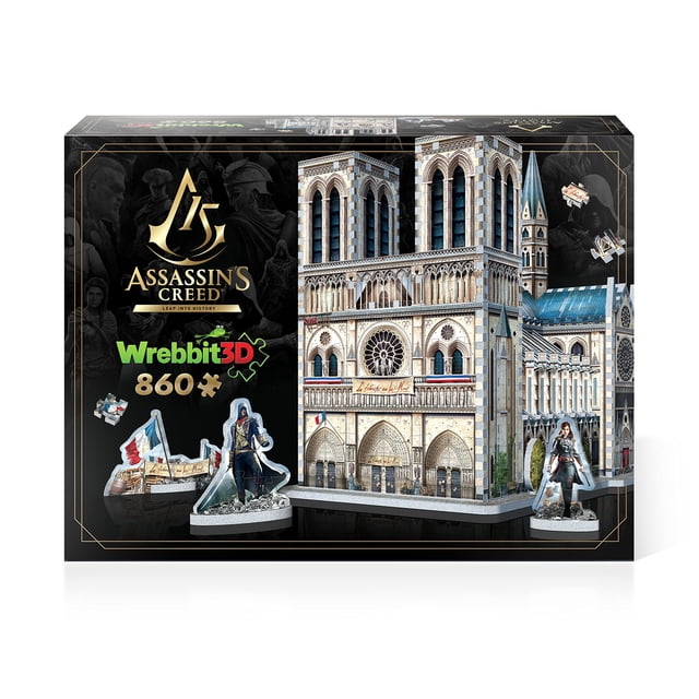 Rompecabezas 3D Webbit3D Assassin's Creed Unity Notre-Dame