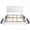Pink, variant on Velvet Upholstered Twin Bed Frame with 1 Storage Drawers, Adjustable Headboard, Rivet Trim, No Box Spring Needed