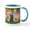 White/Blue Inside, variant on CafePress - Garden/3 Cairn Terriers Large Mugs - 11 oz Ceramic Mug - Novelty Coffee Tea Cup