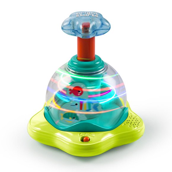 Jouet Etoile Musicale Press et Glow Spinner