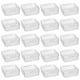 thumbnail image 1 of 20 unidades de pequeños contenedores de plástico transparente con tapa, organizadores de cuentas, caja de almacenamiento pequeña, 1 of 7
