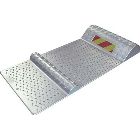 Garage Parking Light - Crawford PS1 Self-Adhesive Backing Parking Stop Garage Mat, 20.875 in L x 10 in W, Polyethylene