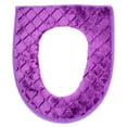 thumbnail image 1 of GOOHOCHY Funda universal para asiento de inodoro, impermeable, cálida y con cremallera., 1 of 7