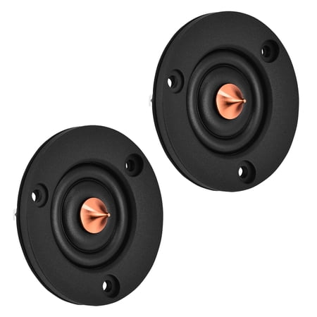 Electronics 2pcs 2-Inch 4 Ohm 30W Silk Film Dome Treble Speaker Car Loudspeakers with Magnet for HiFi Speaker, Heavy Bass Speaker, Car Subwoofer