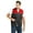 Black Red, variant on Toptie Adult Supermarket Volunteer Vest Travel Safari Multi-pocket Waistcoat-Blue-M