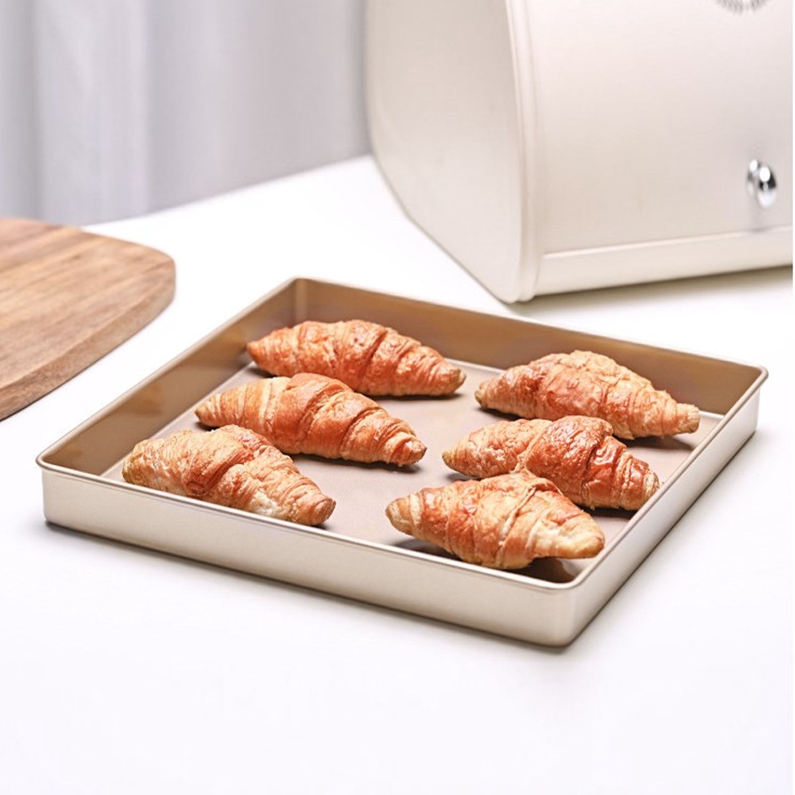 Carbon Steel Sheet Pan - Nonstick Baking Tray for Pastry, Cupcakes & More
