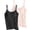 Dark Blue, variant on 2 Pcs Women Light Stretch Camisole Detachable Included Adjustable Thin Straps Sleeveless Shirts for Office Workout Resting Time Season Wardrobe Essential Cami (Mint Green,L)