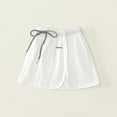 thumbnail image 4 of XEGLSBU Cute Skirts for Girls 10-12 Girls Cargo Skirts for Toddlers and Kids High Waist Elastic Waistband Split Hem Casual Summer Skirts for Daily Wear Outdoor Play and Party White Size 2-3 Years, 4 of 9