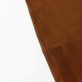 thumbnail image 5 of BalsaCircle 108" Round Polyester Tablecloth Wedding Table Linens Cinnamon Brown, 5 of 8