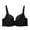 Black, variant on Loopsun Womens Bras Plus Size, Bras for Women, Women's Solid Color Large Cup Underwear Lace Daily Bra Khaki 44/100C