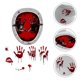 thumbnail image 2 of 1 Set Halloween Themed Toilet Seat Stickers Scary Bloody Toilet Decoration Decal, 2 of 3