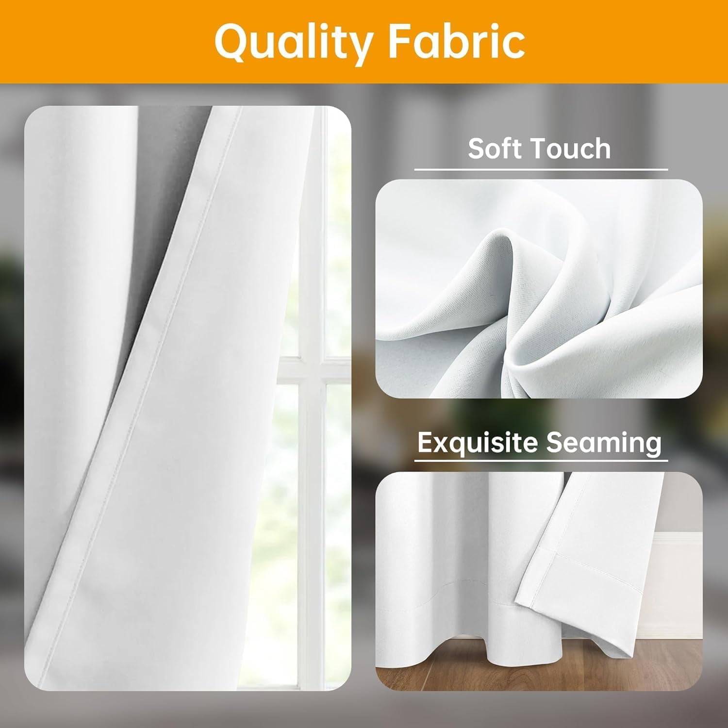 Room Divider Curtains Flexible Ceiling Tracks set Curtain track Ceiling Mount Blackout Curtain for Living Room Bedroom Ceiling Curtain Rod Privacy Divider Panel W150xH108