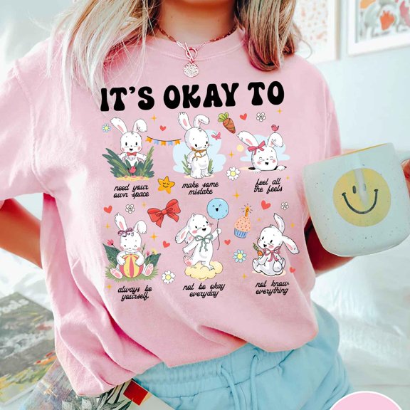 Mental Health Easter Day Shirt Therapist Easter Shirt School Psych Easter Day Tee Mental H