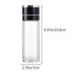 thumbnail image 3 of Open Lid Glass Cup Business Car Portable Tea And Water Separation Men's Tea Brewing Cup Double Layer No Need To Water Cup, 3 of 6