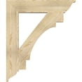 thumbnail image 3 of Ekena Millwork 6"W x 34"D x 40"H Merced Traditional Rough Sawn Bracket, Douglas Fir, 3 of 4