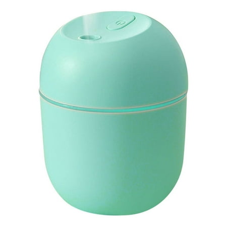 Image of wofedyo Humidifier Home Bedroom Large Usb Capacity Small Portable Humidifier Green 11*9*9