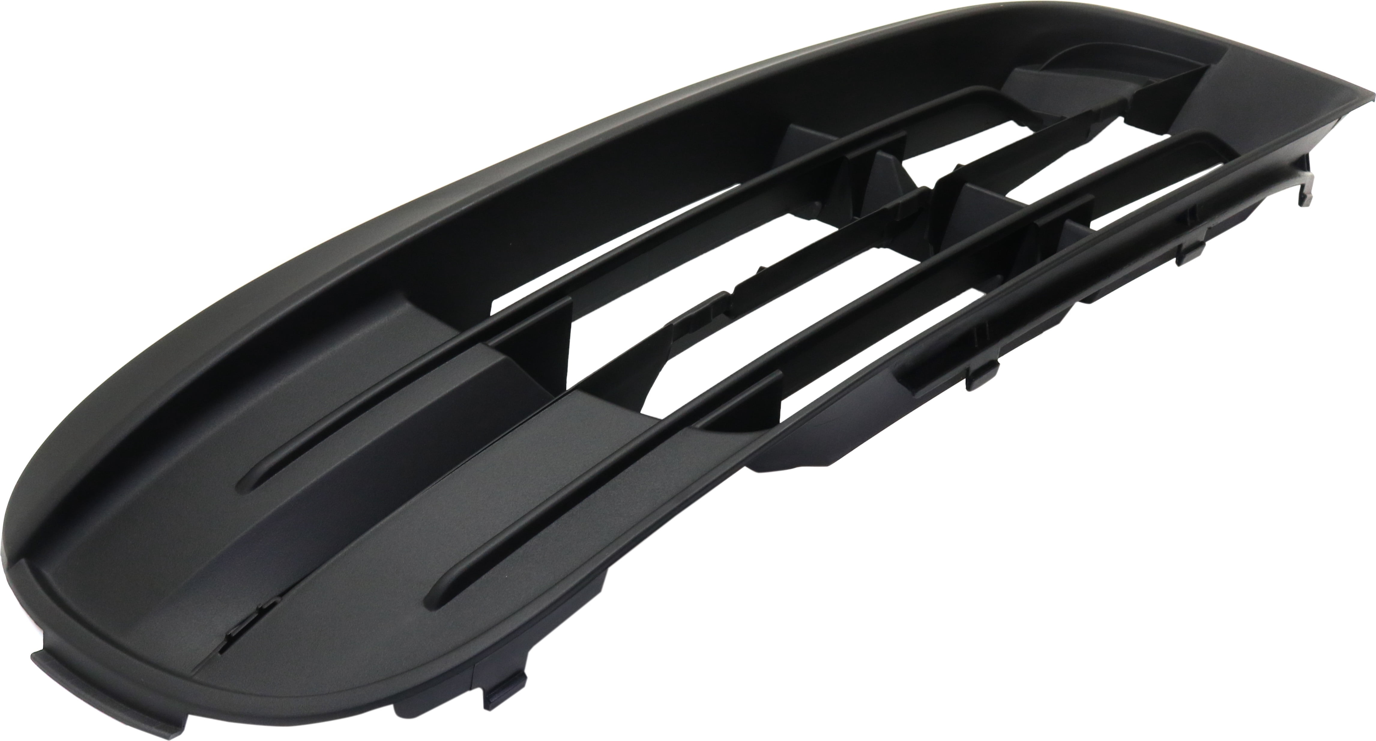 Fog Light Cover Compatible with 2014-2016 BMW 528i xDrive Right Passenger Textured Black